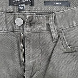 Banana Republic Men's Charcoal Skinny Jeans